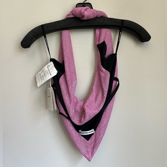 NWT Alexander Wang Chainmail Open-Back Top $795 M - Picture 9 of 11